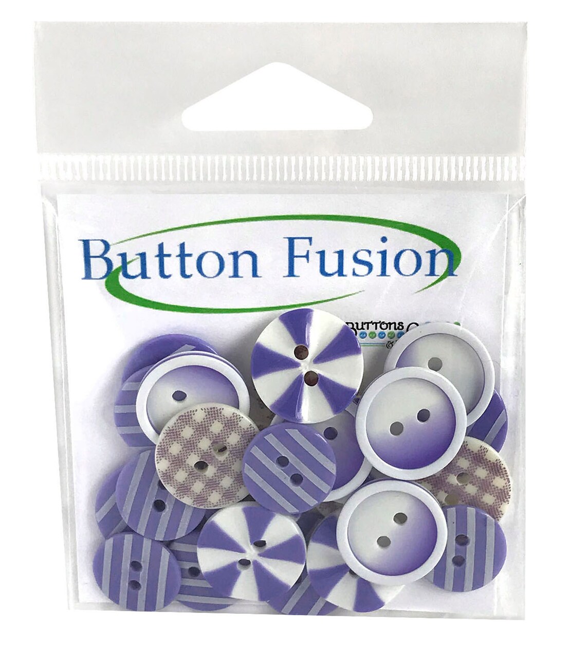 Buttons Galore and More Colorful Printed Buttons for Crafts &#x26; Sewing - 45 Buttons